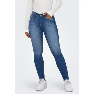 Only ONLBLUSH MID SK ANK RW DNM REA1319 NOOS 15293282,Medium Blue Denim S/32