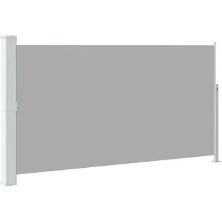 vidaXL Ausziehbare Seitenmarkise 170×300 cm Grau - Grau