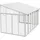 Wintergarten San Remo 295 x 425 x 310 cm grau