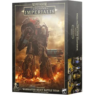 Games Workshop Legions Imperialis Warmaster Heavy Battle Titan mit Plasma-Zerstörern [Epische Skala]