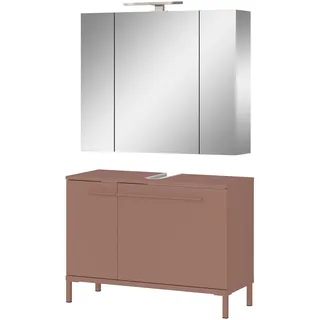 GERMANIA Badmöbel-Set "Laurino" 2 Stk. tlg., toffee