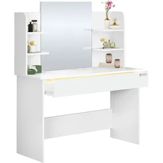 Schminktisch Lucia Weiß 140x110x40cm