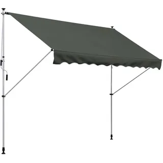 Outsunny Markise 150 x 280 x 300 cm grau