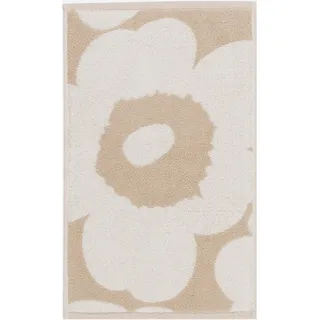 Marimekko UNIKKO Gästehandtuch 30 x 50 cm beige/weiß