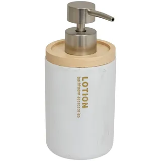 Seifenspender 270ml lea weiß - polyresin - 5 five simply smart