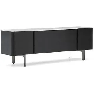 Sideboard Stil Modern Schwarz Luxus Design Esszimmer Kommode JVmoebel - Schwarz