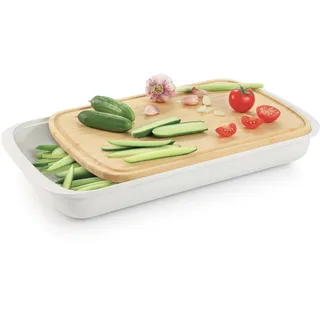 Tescoma Schneidebrett mit Auffangschale ONLINE 45 x 25 cm