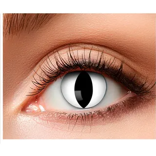 Boland - Farbige Kontaktlinsen ohne Stärke, 2 Stück 3-Monatslinsen, Karneval, Mottoparty, Halloween