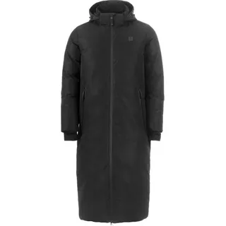 Cavallo Maiko warmer Unisex-Maxi-Mantel wasserdicht black Sportswear HW 2025, Größe:M/L - Schwarz