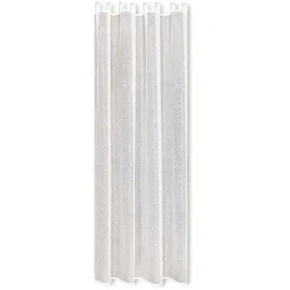 Gerster Hanka Schlaufen 140 x 235 cm Transparent/Weiß 1 Stk.