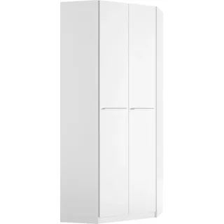 Priess Drehtürenschrank Barcelona 78 x 193 x 78 cm weiß