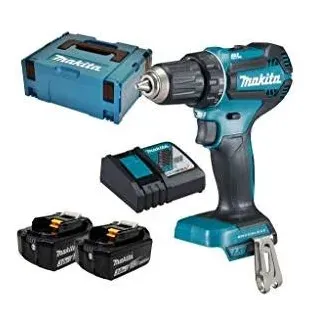 Makita DDF 485 RFJ inkl. 2 x 3,0 Ah Akku + Ladegerät + Makpac