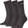 Sportsocken Regular Crew Socken 3er Pack Grau 47-49
