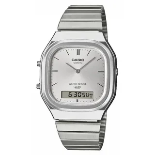 Casio Edgy Collection AQ-240E-7AEF Edelstahl 34 mm