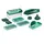 Nicer Dicer Fusion smart Gemüsereibe 12-tlg. Mint