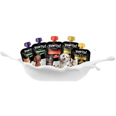 YOW UP Tasche für Joghurt für Hunde, 10 x 115 g