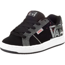 Vans Y WIDOW VDE20XN, Unisex - Kinder Sneaker, schwarz, ((sprayed)black/), EU 30, (US 12.5), (UK 12)