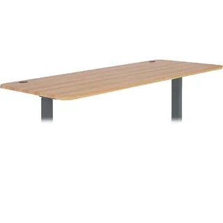 MCW Schreibtischplatte Eiche Dekor , Holz , 160x2x80 cm , Büromöbel, Schreibtische, Schreibtischzubehör