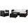 Punta Cana Loungeset schwarz/creme