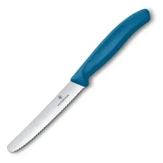 Victorinox Swiss Classic Tomatenmesser 11 cm Blau