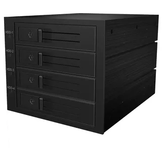 Icy Box Backplane SATA+SAS 4x3.5" -> Mini SAS IB-564SAS-12G, SSD + Festplatte Zubehör