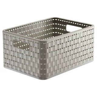 Aufbewahrungskorb Country 11 l 33 x 24 x 16 cm braun
