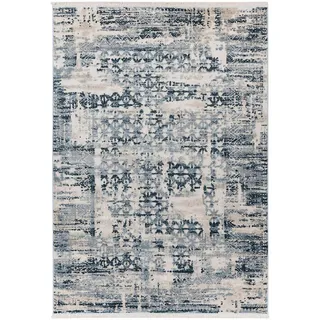 Kayoom Adeon 300 Vintage-Teppich 120 x 170 cm Blau