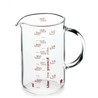 Jenaer Glas Meßbecher ZYLINDRO, klein - 0,5 l