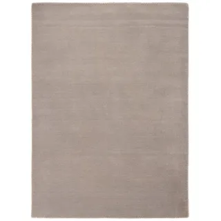 carpetfine »Gabbeh Lola Uni« rechteckig 14 mm Höhe mit natürlichem Pflanzenmaterial von Hand gewebt, auch in Rund,