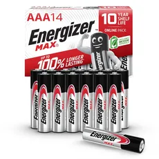 Energizer Max AAA-Batterien, Alkaline, 14er-Pack Amazon Exklusiv