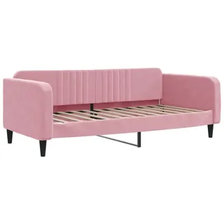vidaXL Tagesbett Rosa 100x200 cm Samt - Rosa