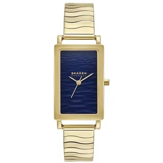 Skagen Hagen Damenuhr, Quarz-Dreizeigerwerk mit Edelstahl- oder Lederarmband