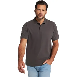 JP 1880 Herren große Größen Übergrößen Menswear L-8XL Poloshirt, Basic, Halbarm, Piqué, bis 10XL Graphitgrau 3XL 702560100-3XL