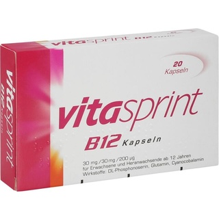 Vitasprint B12 Kapseln 20 St.