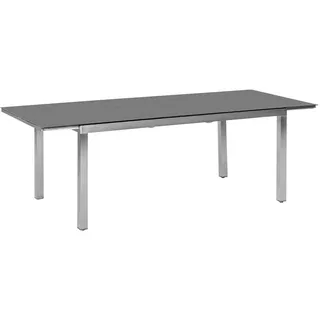 Merxx Ausziehtisch 240 x 100 x 75 cm grau 26625-219