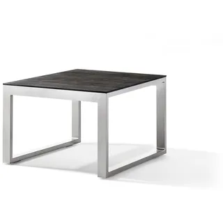 Sieger Loungetisch mit Polytec-Tischplatte 60x60x44 cm