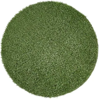 Andiamo Kunstrasen-Teppich Sansibar Grün rund Ø 133 cm