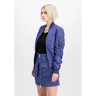 Alpha Industries Ma-1 Vf Lw Bomberjacke - Night Purple - M,