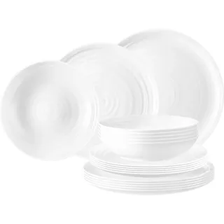 Seltmann Weiden Terra Teller-Set 18-teilig weiß - Weiß