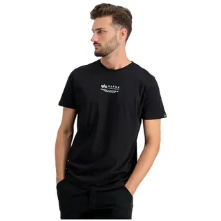 Alpha Industries Alpha Wording T T-Shirt für Herren Black