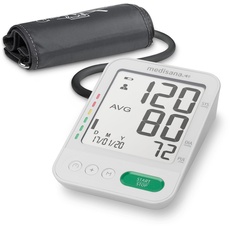 Bild BU 586 Voice Oberarm-Blutdruckmessgerät, präzise Blutdruck & Pulsmessung mit Sprachausgabe Anzeige eines unregelmäßigen Herzschlags, mit großer Manschette 23-43 cm