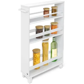 bomoe Nischenregal 15cm breit Hylla, 79x50cm, Weiß - Weiß