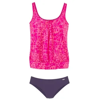 VENICE BEACH Oversize-Tankini Oversize-Form, lila