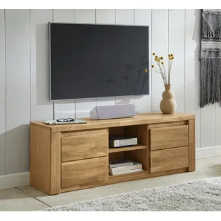 OTTO home Burani Lowboard 140 x 48 cm Braun Holz