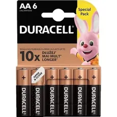 Duracell Alkaline battery LR6/AA Basic DURACELL 5840053 /6pcs /, Batterien + Akkus