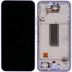Samsung LCD + Touch + Frame für A346B Samsung Galaxy A34 5G - silver, Weiteres Smartphone Zubehör, Violett