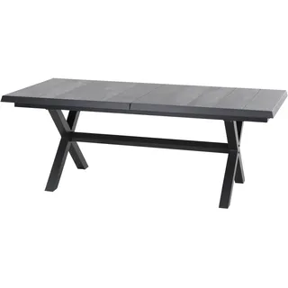 Siena Garden Sincro Ausziehtisch 200(260)x100x77 cm Wood Grey