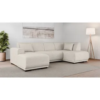 OTTO home Wohnlandschaft Polyester 3-Sitzer Beige