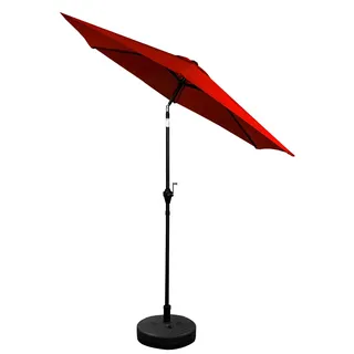 Aga Kippbarer Sonnenschirm 250 cm Rot - Rot