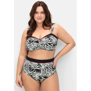 sheego Bikini-Hose, schwarz